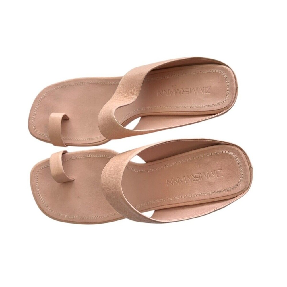 Zimmermann Strap Sandals leather heels shoes size EU 40 US 9.5 - Picture 6 of 9